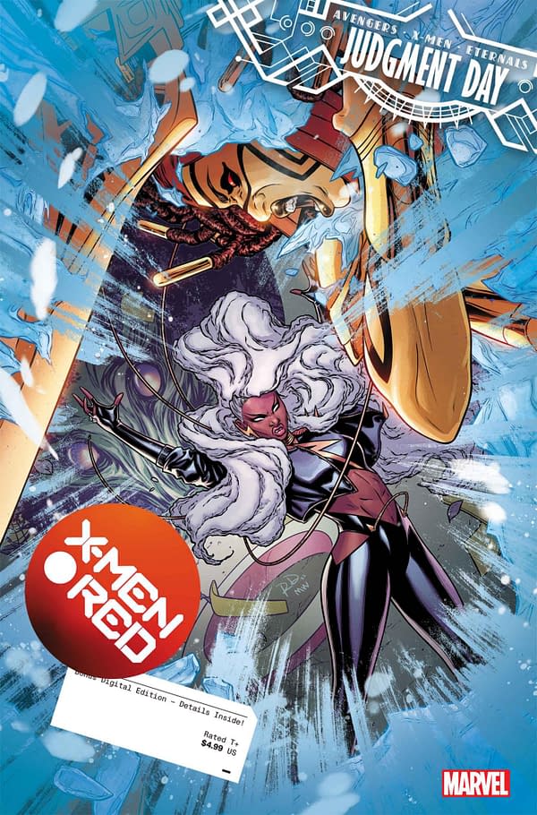 Cover image for X-MEN RED #7 RUSSELL DAUTERMAN COVER