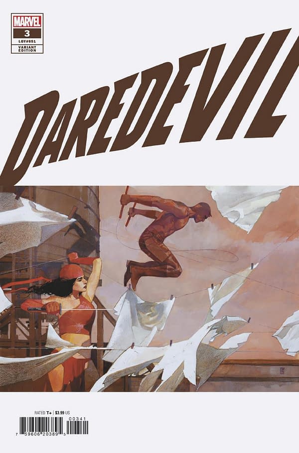 Cover image for DAREDEVIL 3 MALEEV VARIANT