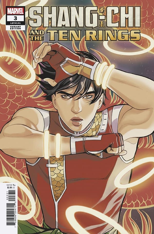 Cover image for SHANG-CHI AND THE TEN RINGS 3 ROMINA JONES VARIANT
