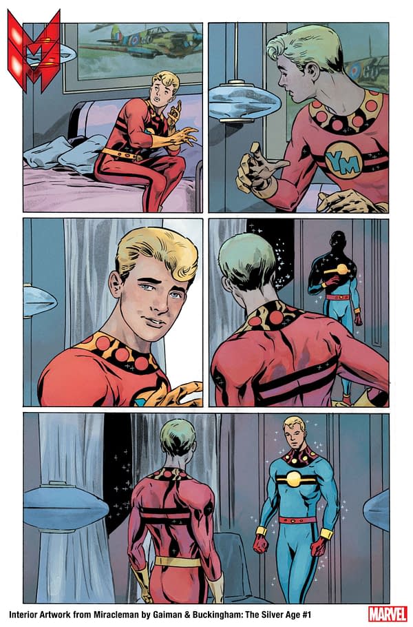 Compare How Mark Buckingham Has Redrawn Miracleman Silver Age