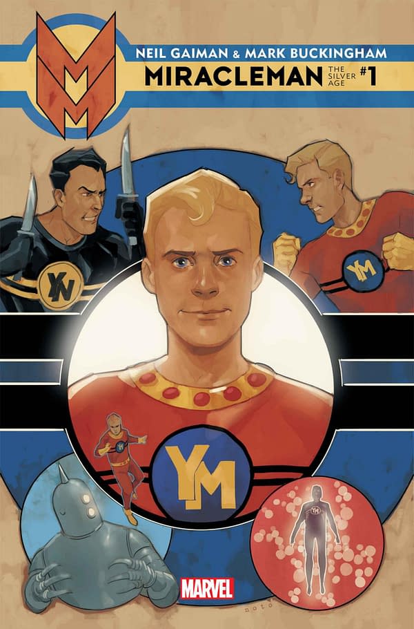 Cover image for MIRACLEMAN BY GAIMAN & BUCKINGHAM: THE SILVER AGE 1 NOTO VARIANT