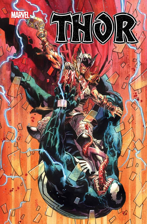 Cover image for THOR #28 NIC KLEIN COVER