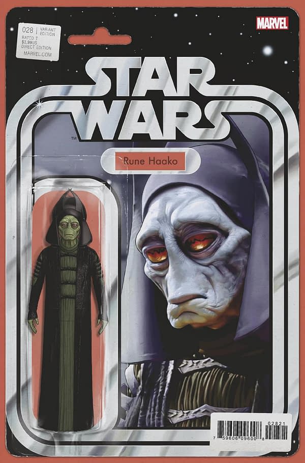 Cover image for STAR WARS 28 CHRISTOPHER ACTION FIGURE VARIANT