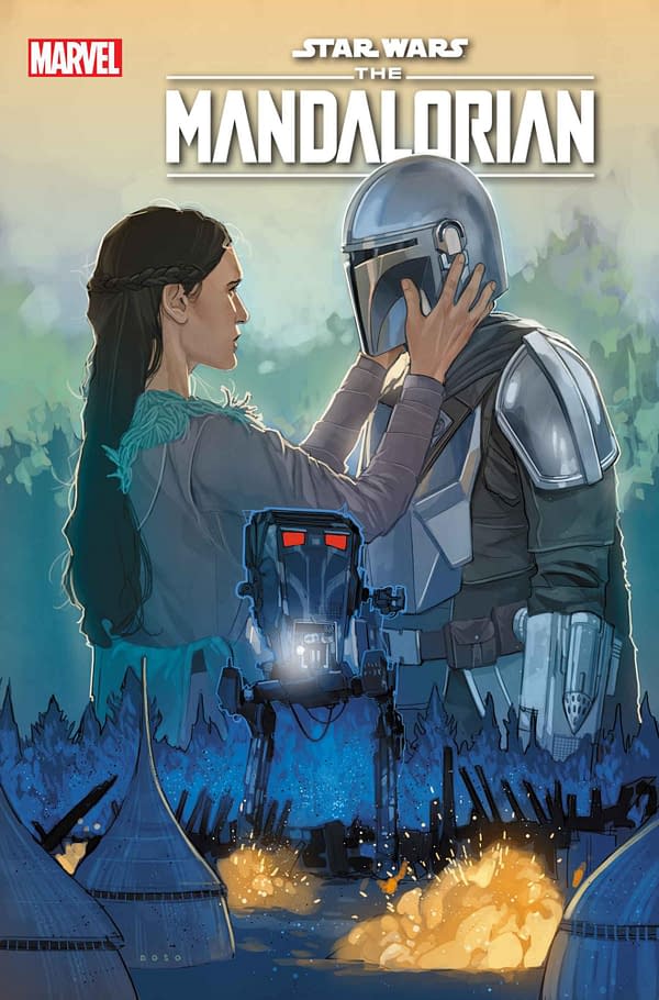 Cover image for STAR WARS: THE MANDALORIAN #4 PHIL NOTO COVER