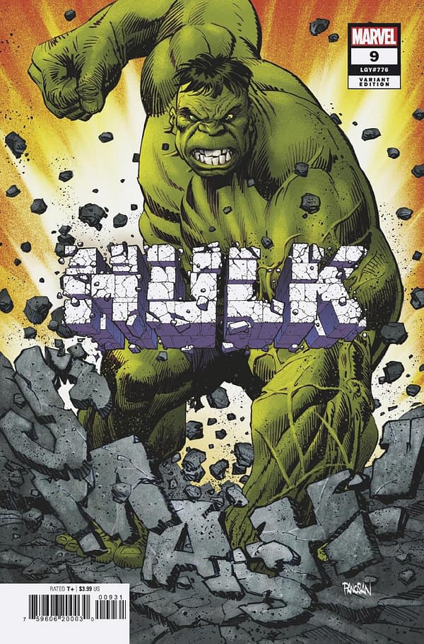 Cover image for HULK 9 PANOSIAN VARIANT