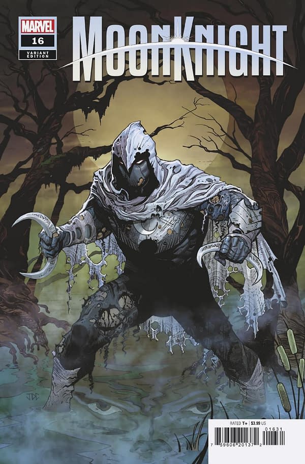 Cover image for MOON KNIGHT 16 CASSARA VARIANT