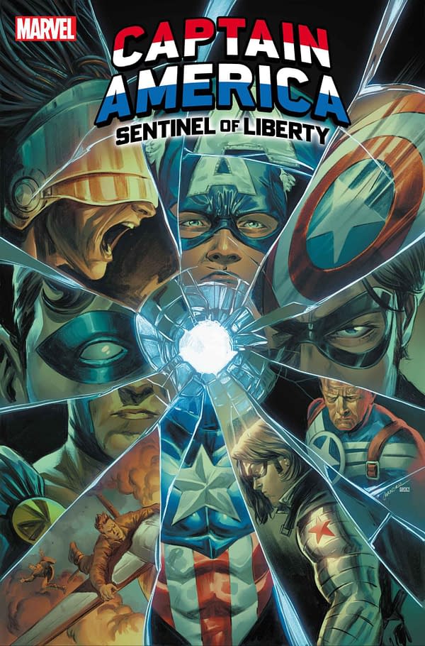 Cover image for CAPTAIN AMERICA: SENTINEL OF LIBERTY #5 CARMEN CARNERO COVER