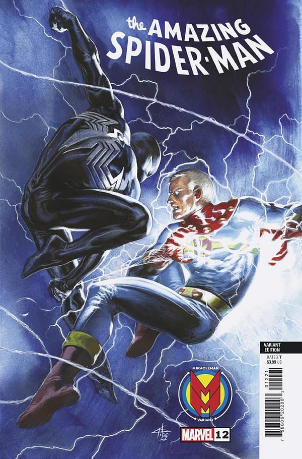 Cover image for AMAZING SPIDER-MAN 12 DELL'OTTO MIRACLEMAN VARIANT