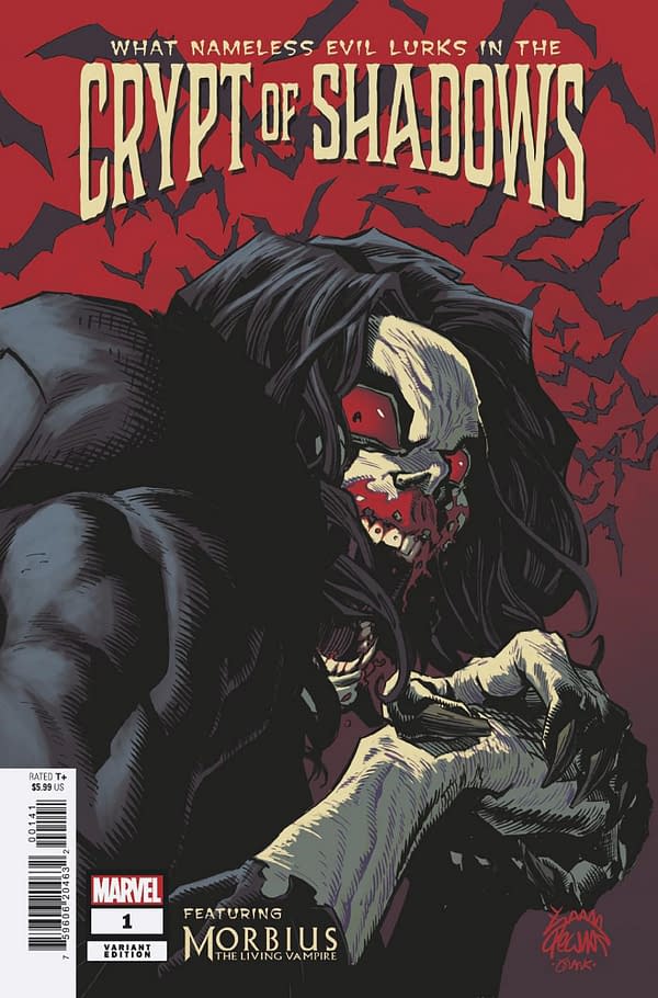 Cover image for CRYPT OF SHADOWS 1 STEGMAN MORBIUS VARIANT