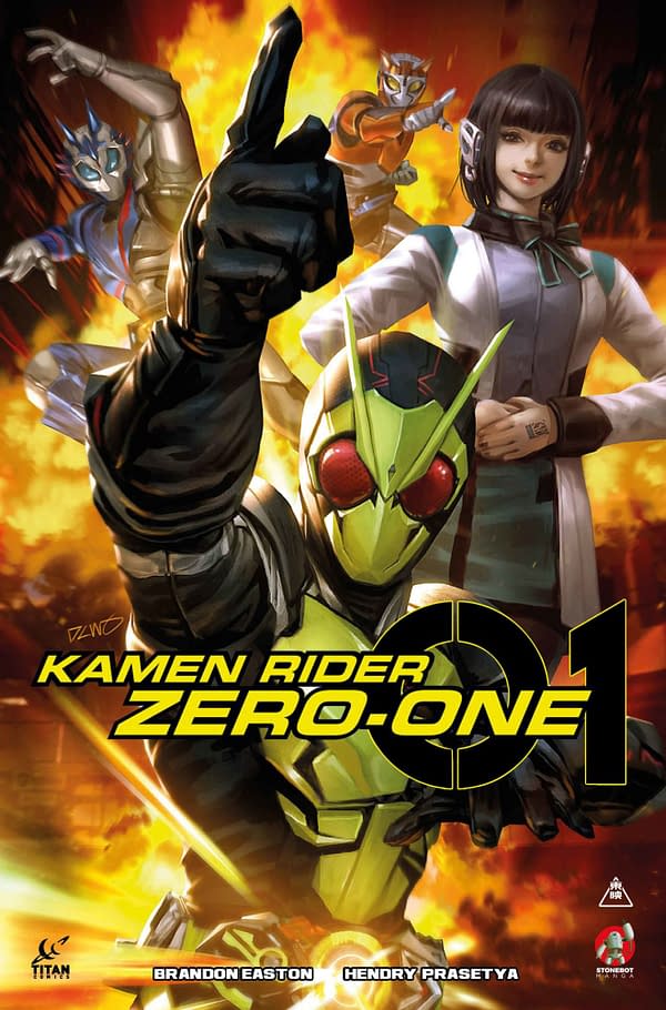 Four Pages from November's Kamen Rider Zero-One #1