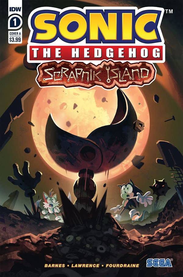 Cover image for Sonic The Hedgehog: Scrapnik Island #1