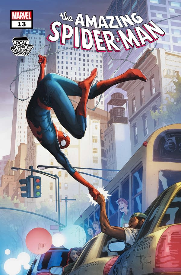 Cover image for AMAZING SPIDER-MAN 13 MOBILI LCSD 2022 VARIANT