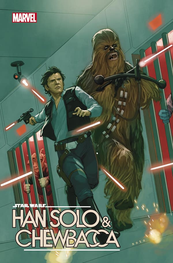Cover image for STAR WARS: HAN SOLO AND CHEWBACCA #7 PHIL NOTO COVER