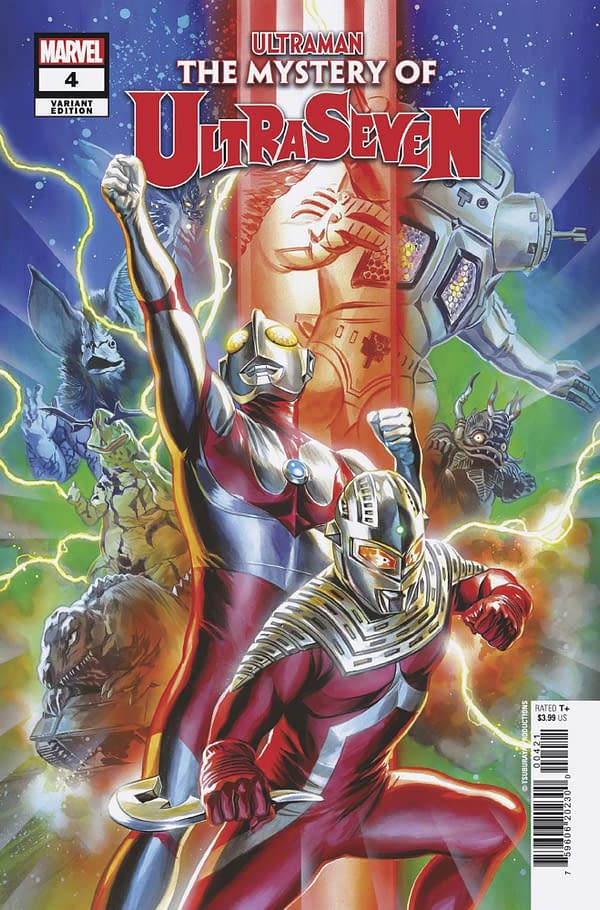 Cover image for ULTRAMAN: THE MYSTERY OF ULTRASEVEN 4 MASSAFERA VARIANT