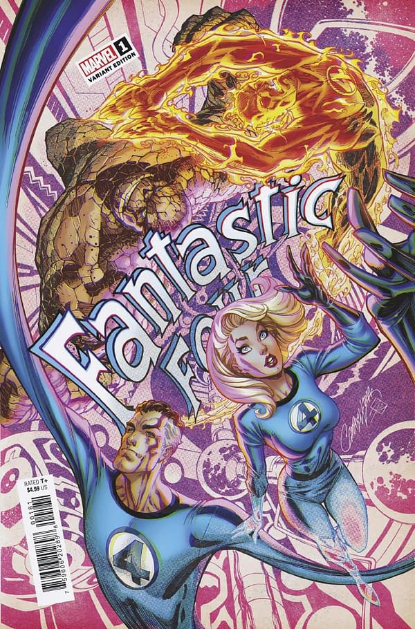 Cover image for FANTASTIC FOUR 1 JS CAMPBELL ANNIVERSARY VARIANT