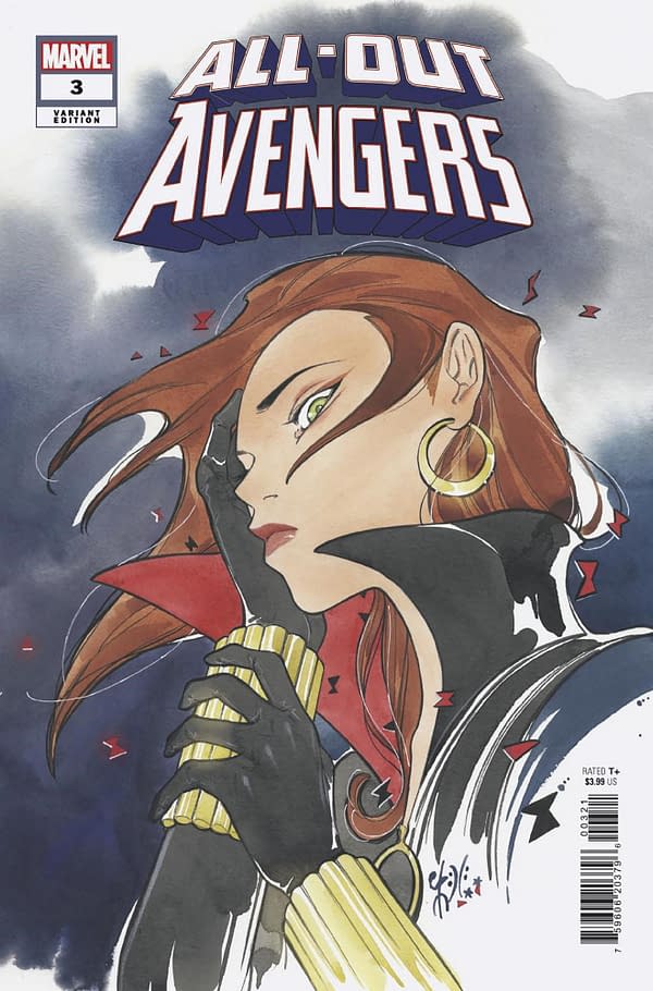 Cover image for ALL-OUT AVENGERS 3 MOMOKO VARIANT