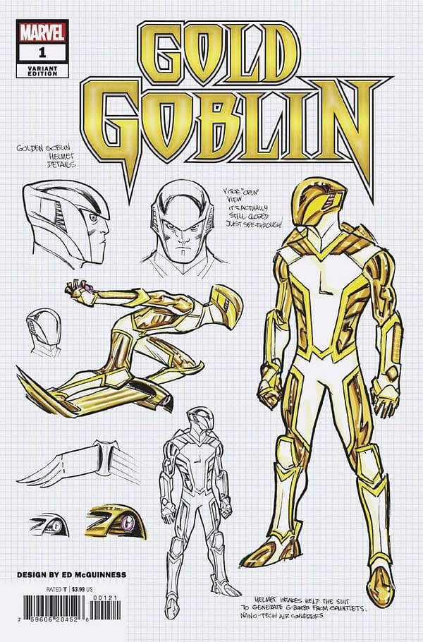 Cover image for GOLD GOBLIN 1 MCGUINNESS DESIGN VARIANT