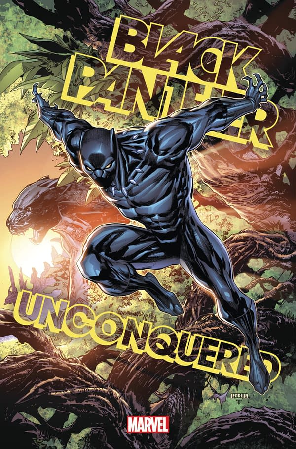 Cover image for BLACK PANTHER UNCONQUERED #1 KEN LASHLEY COVER