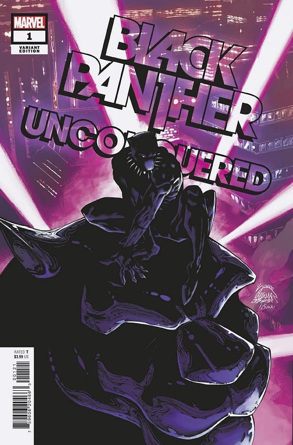 Cover image for BLACK PANTHER: UNCONQUERED 1 STEGMAN VARIANT