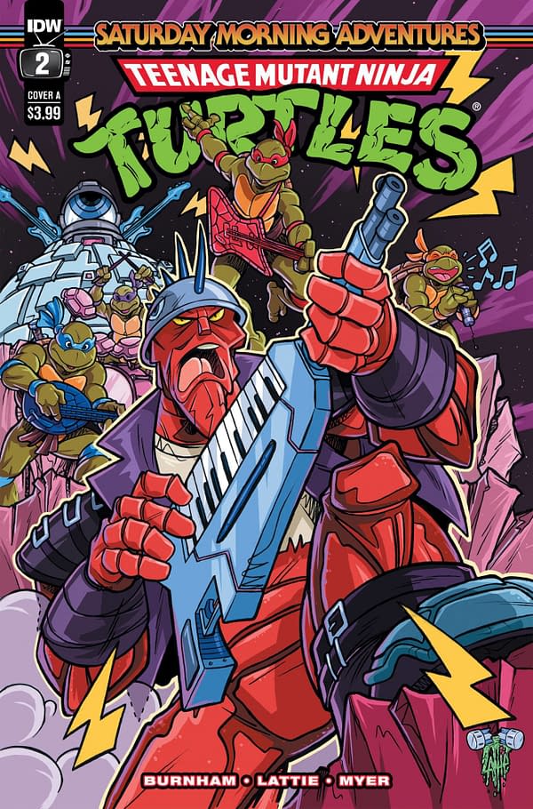 Cover image for Teenage Mutant Ninja Turtles: Saturday Morning Adventures #2