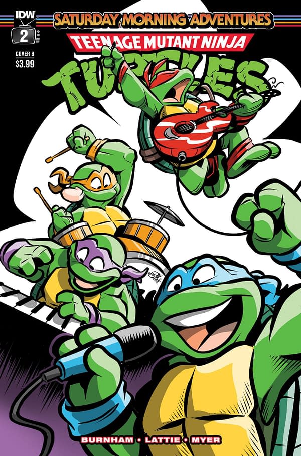 Cover image for TMNT SATURDAY MORNING ADVENTURES #2 CVR B FOSGITT