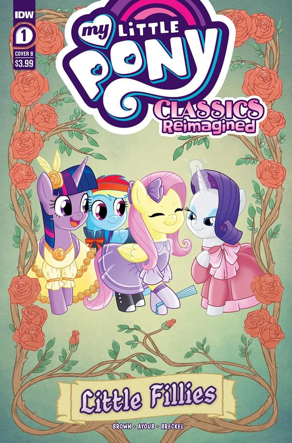 Cover image for MY LITTLE PONY CLASSICS REIMAGINED LITTLE FILLIES #1 CVR B (