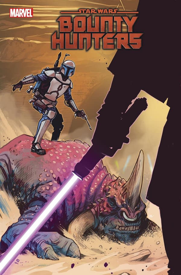 Cover image for STAR WARS: BOUNTY HUNTERS 29 WIJNGAARD ATTACK OF THE CLONES 20TH ANNIVERSARY VARIANT