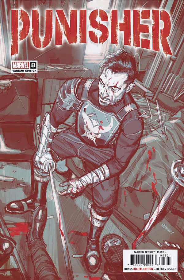 Cover image for PUNISHER 8 SWAY VARIANT