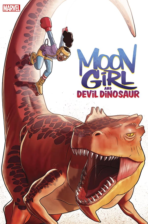 Cover image for MOON GIRL AND DEVIL DINOSAUR 1 AKANDE VARIANT