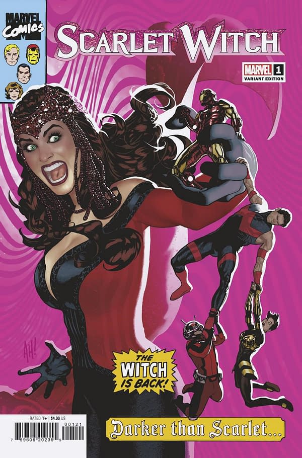 Cover image for SCARLET WITCH 1 HUGHES CLASSIC HOMAGE VARIANT