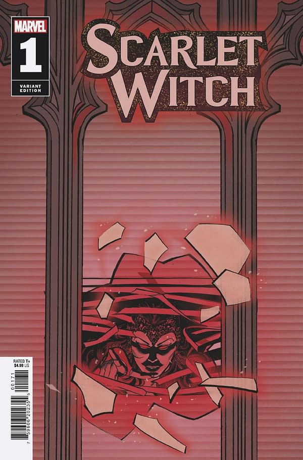 Cover image for SCARLET WITCH 1 REILLY WINDOWSHADES VARIANT