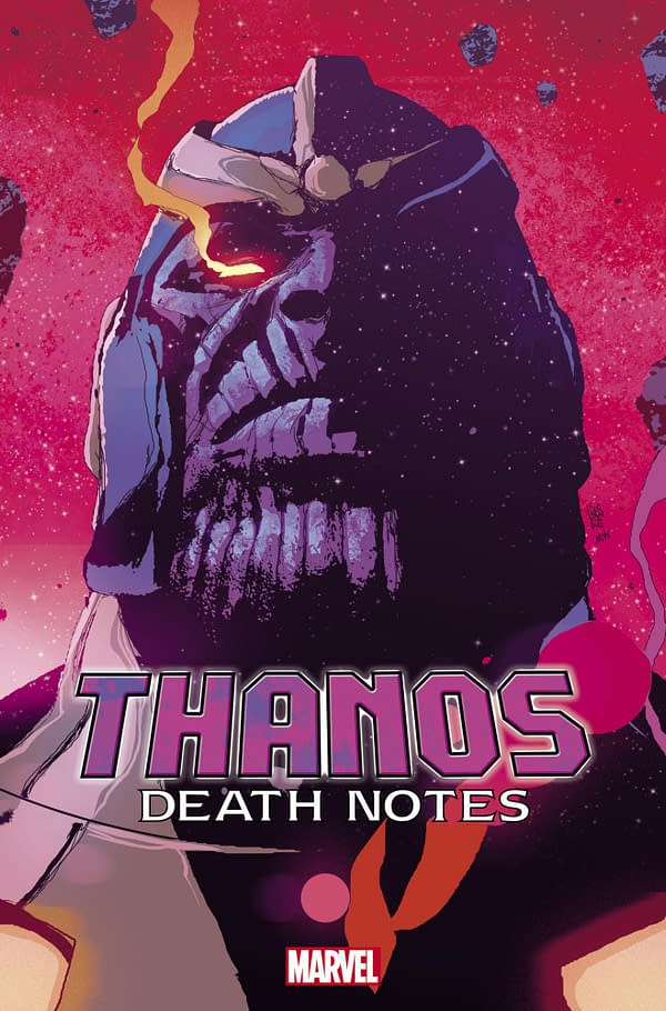 Cover image for THANOS: DEATH NOTES #1 ANDREA SORRENTINO COVER