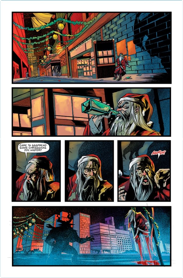 Interior preview page from Monsters of Metal: Krampus in Concert