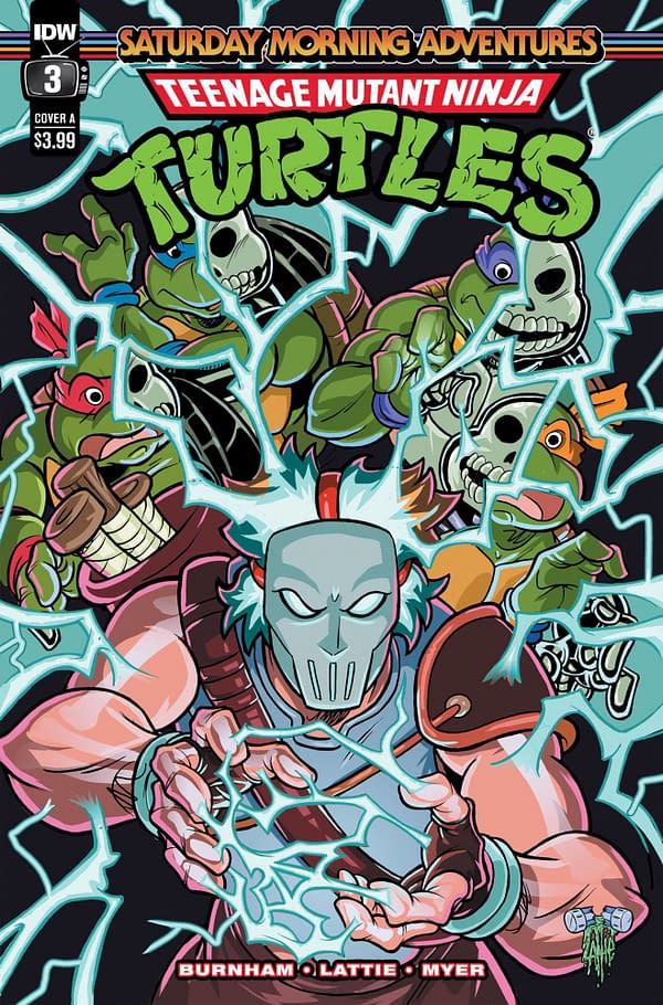 Cover image for Teenage Mutant Ninja Turtles Saturday Morning Adventures #3