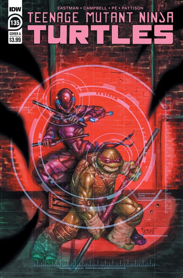 Cover image for Teenage Mutant Ninja Turtles #135