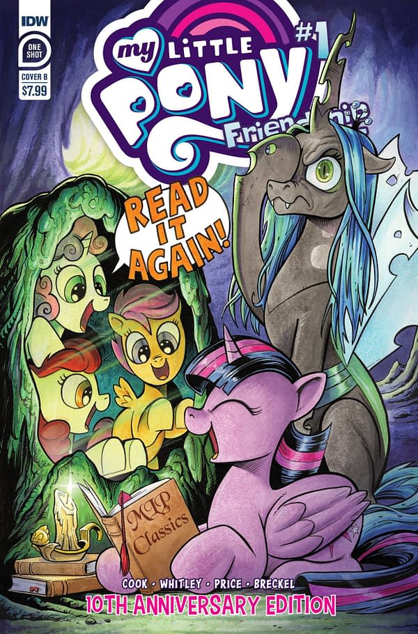 Cover image for MLP FRIENDSHIP IS MAGIC 10TH ANNV CVR B PRICE