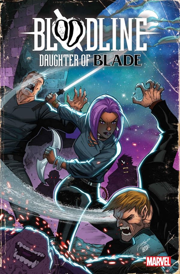 Cover image for BLOODLINE: DAUGHTER OF BLADE 1 RON LIM VARIANT
