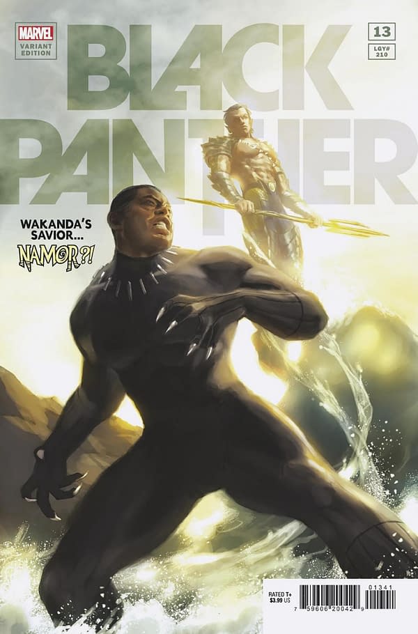 Cover image for BLACK PANTHER 13 MERCADO SPOILER VARIANT
