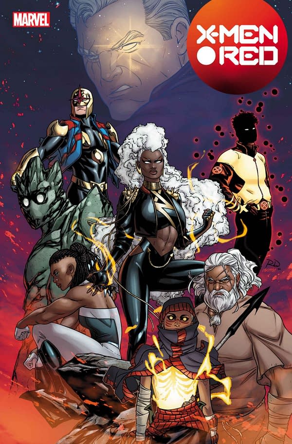Cover image for X-MEN RED #10 RUSSELL DAUTERMAN COVER