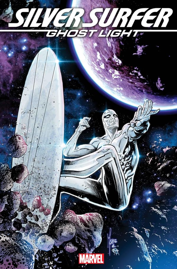 Cover image for SILVER SURFER: GHOST LIGHT 1 CHECCHETTO VARIANT