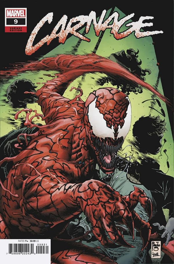 Cover image for CARNAGE 9 SIQUEIRA VARIANT