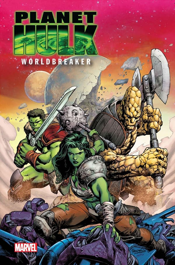 Cover image for PLANET HULK: WORLDBREAKER #3 CARLO PAGULAYAN COVER
