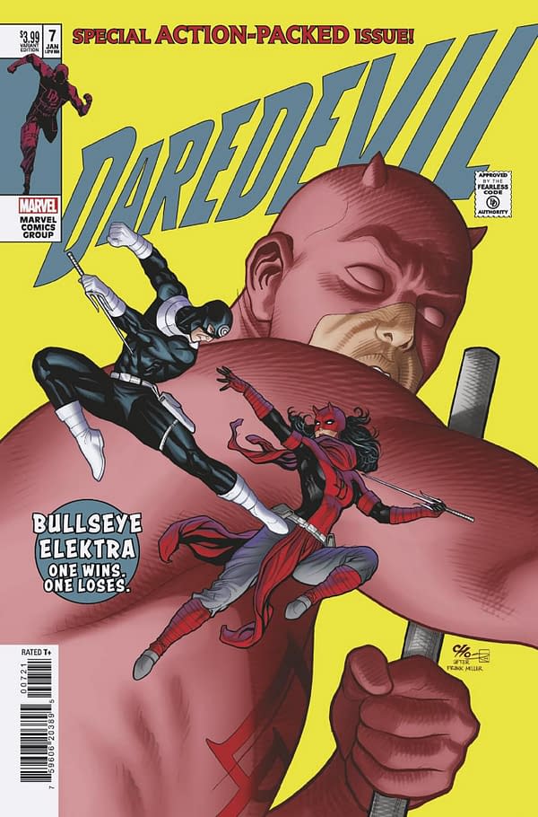 Cover image for DAREDEVIL 7 CHO CLASSIC HOMAGE VARIANT