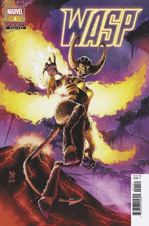 Cover image for WASP 1 SIQUEIRA DEMONIZED VARIANT