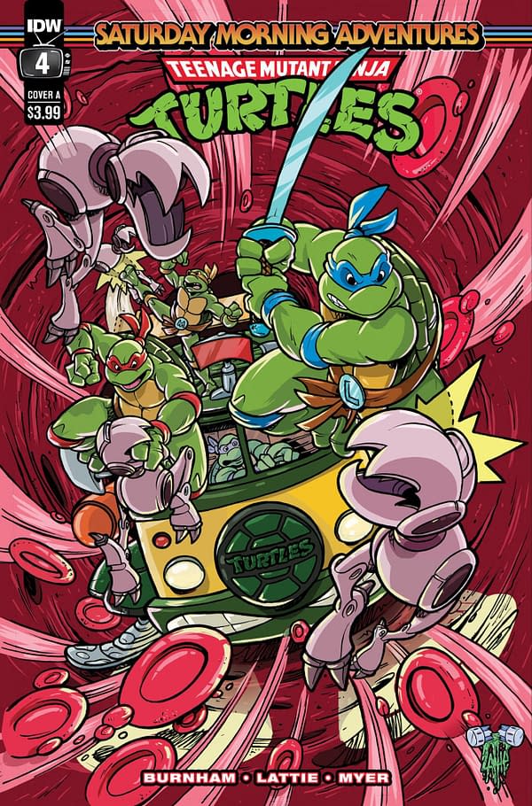 Cover image for Teenage Mutant Ninja Turtles: Saturday Morning Adventures #4