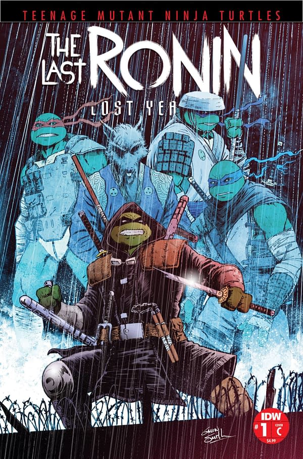 Cover image for TMNT LAST RONIN LOST YEARS #1 CVR C SMITH
