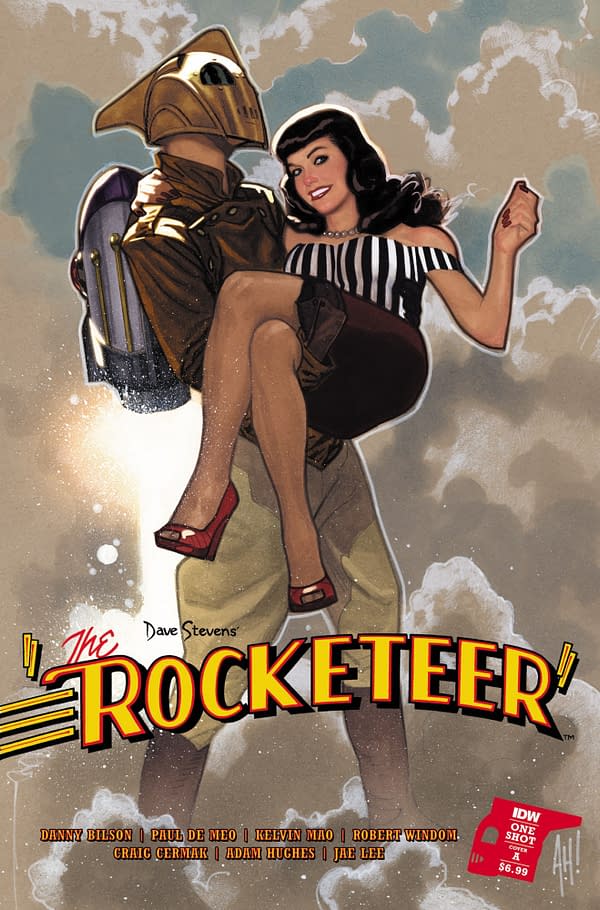 Adam Hughes, Jae Lee & Craig Cermak Draw New Rocketeer Comic
