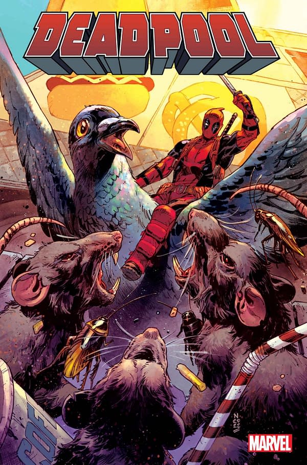 Cover image for DEADPOOL 4 KLEIN STORMBREAKERS VARIANT