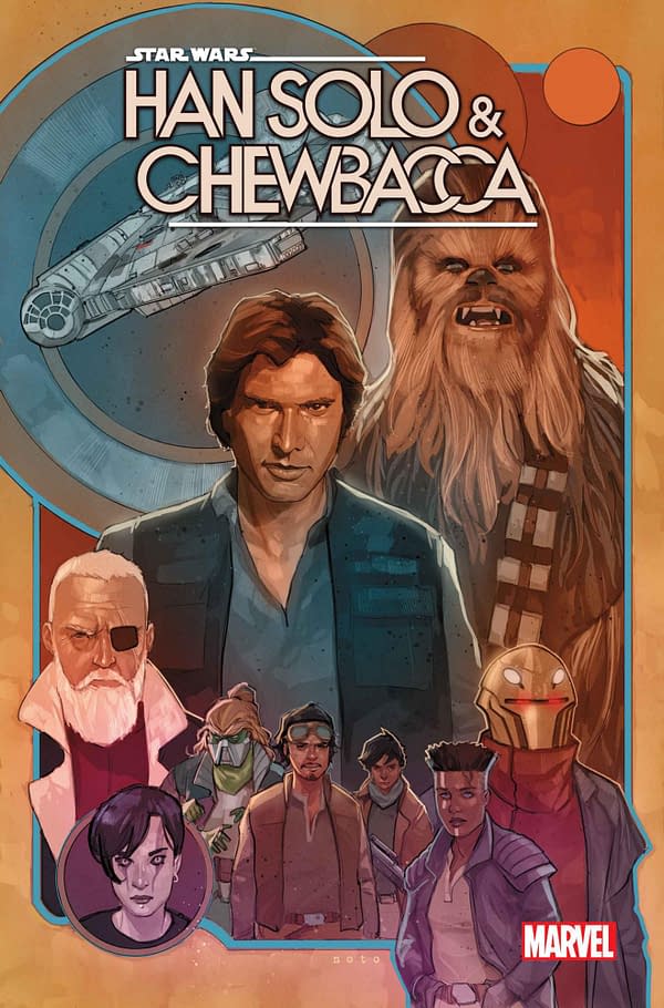 Cover image for STAR WARS: HAN SOLO AND CHEWBACCA #10 PHIL NOTO COVER