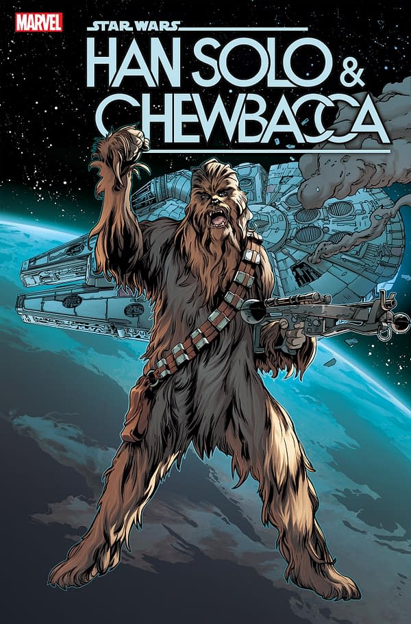 Cover image for STAR WARS: HAN SOLO & CHEWBACCA 10 CUMMINGS VARIANT